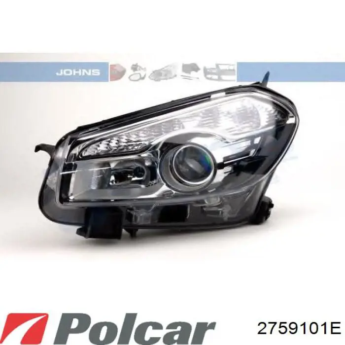 2759101E Polcar Фара правая