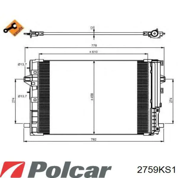 Компресор кондиціонера 2759KS1 Polcar