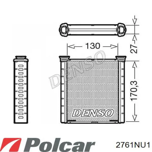 7210NU1 Polcar Електромотор пічки