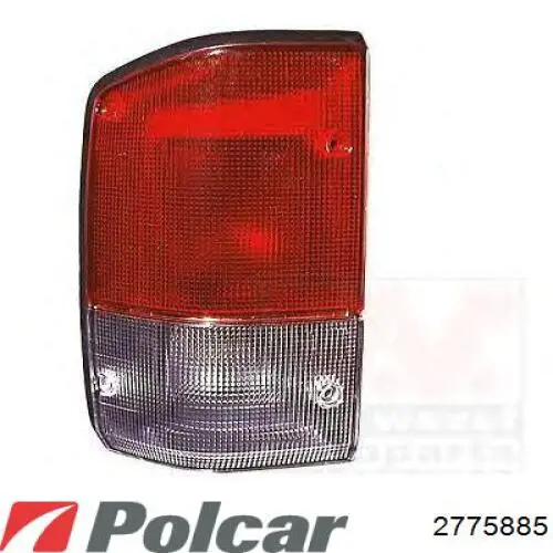 Ліхтар заднього бампера, правий 2775885 Polcar