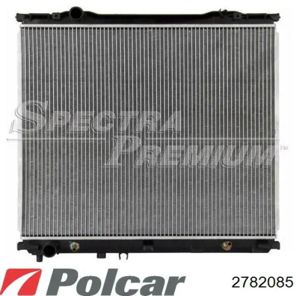 2782085 Polcar Радіатор охолодження двигуна