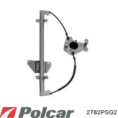 2782PSG2 Polcar механізм склопідіймача двері передньої, правої