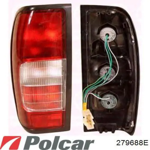 Задні ліхтарі Polcar 279688E ціна, від 31.08 USD