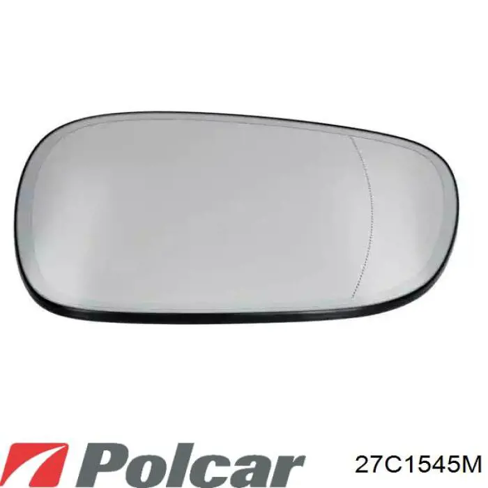Дзеркальний елемент дзеркала заднього виду, лівого 27C1545M Polcar