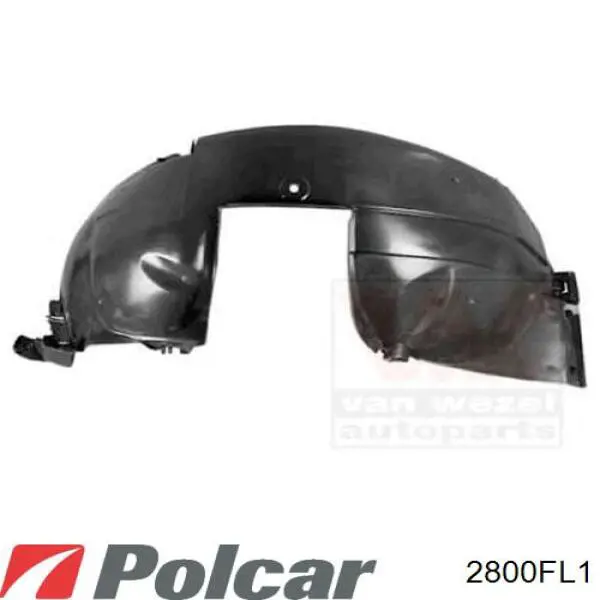 Підкрилок передній лівий 2800FL1 Polcar