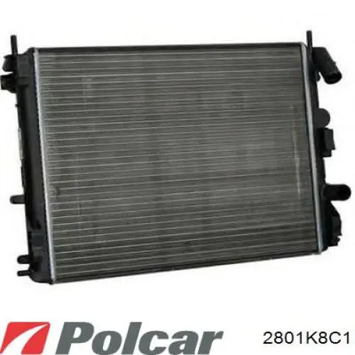 Радіатор охолодження кондиціонера AVA FP27K460AV