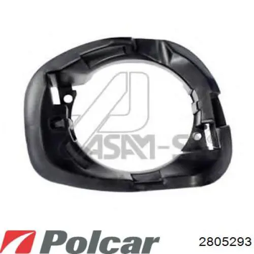 Заглушка / решітка протитуманних фар бампера переднього Renault (RVI) 8200597649 ціна, від 4.16 USD