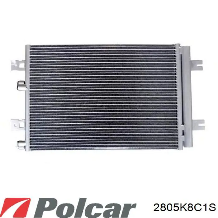 Радіатор кондиціонера 2805K8C1S Polcar