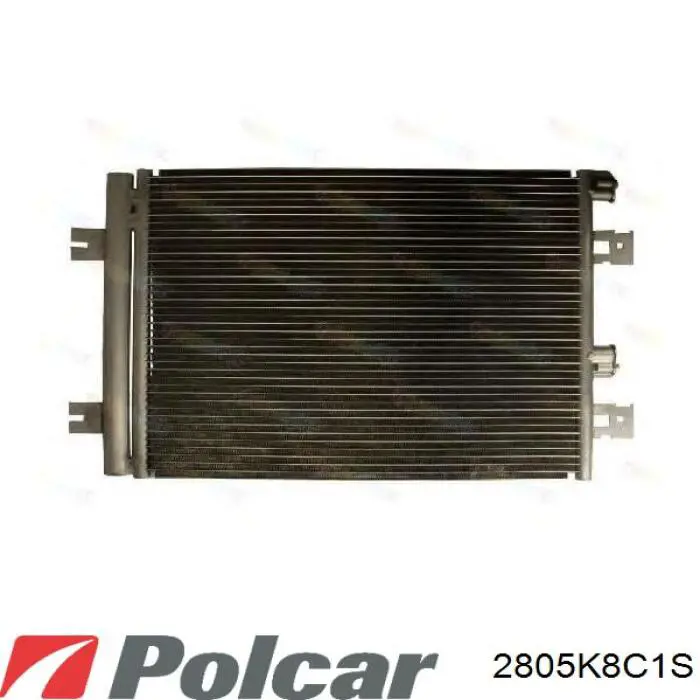 2805K8C1S Polcar радіатор кондиціонера