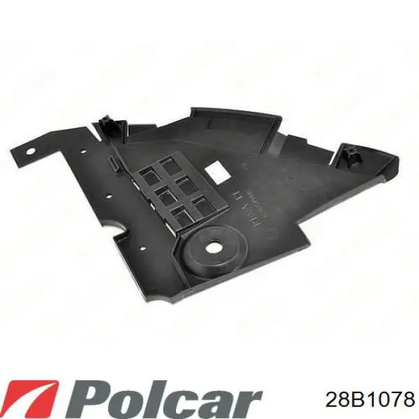 Кронштейн бампера переднього, зовнішній правий Polcar 28B1078