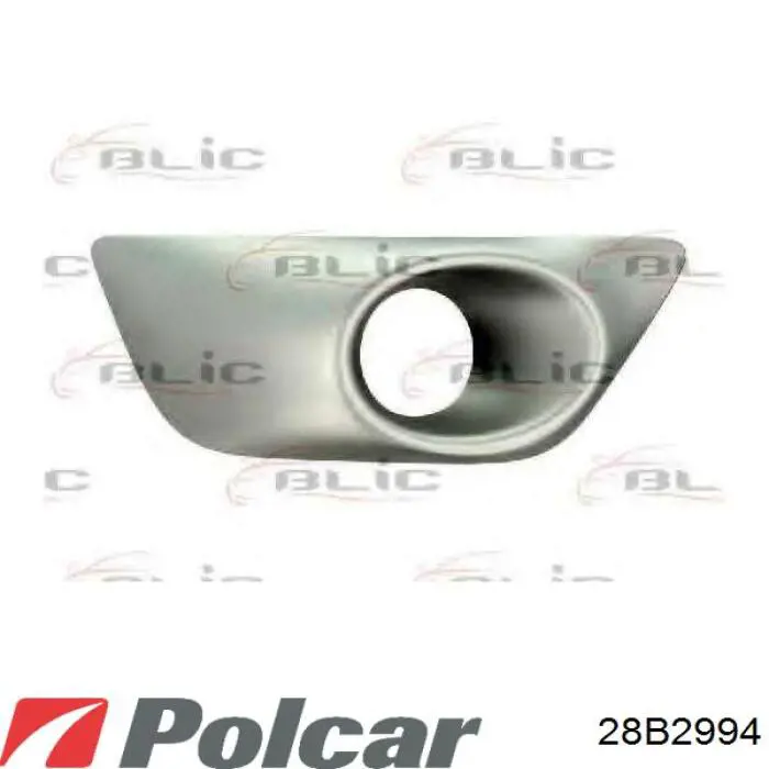 Купити 28B2994 Polcar Тюнінг заднього бампера