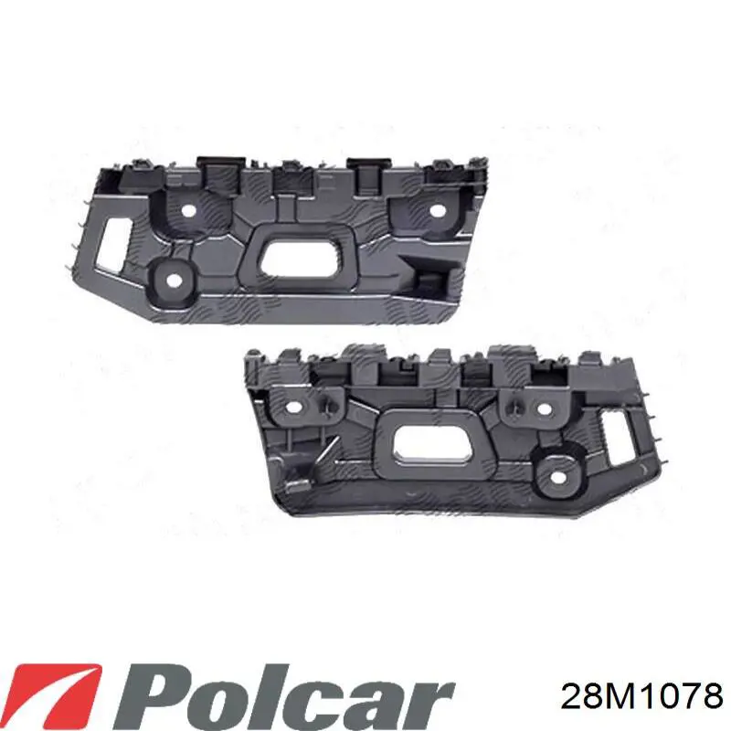 622224036R Renault (RVI) Кронштейн бампера переднього, правий
