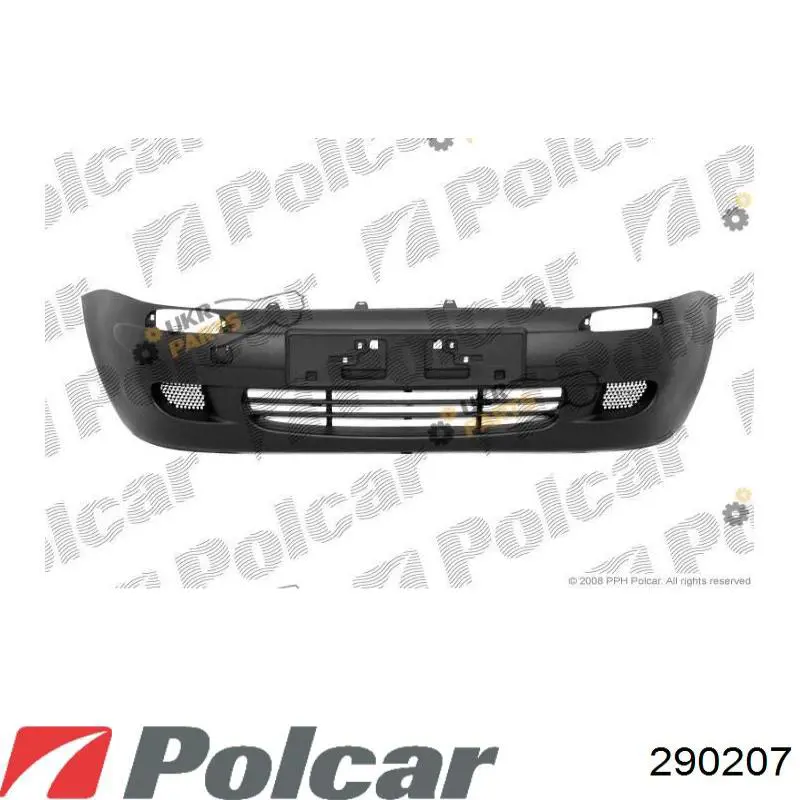 Бампер на авто Polcar 290207 ціна, від 47.34 USD