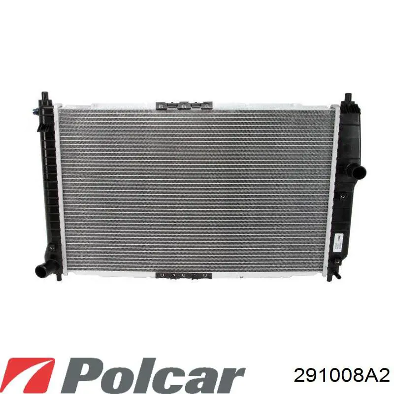 291008A2 Polcar радіатор охолодження двигуна