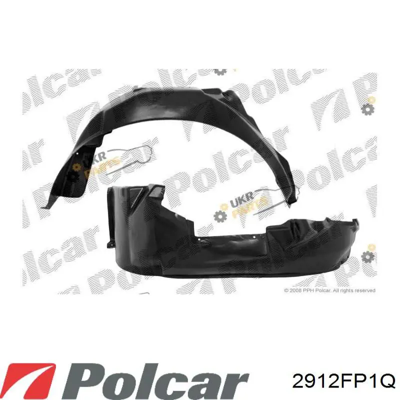 Купити 2912FP1Q Polcar Підкрилок передній правий