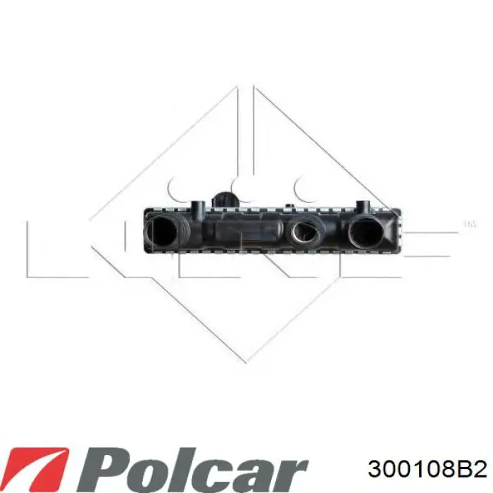 Радіатор 300108B2 Polcar