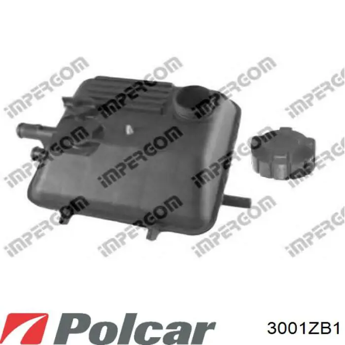 3001ZB1 Polcar Розширювальний бачок охолодження