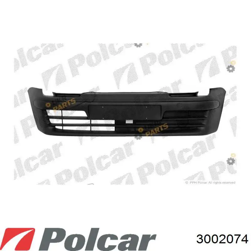Передній бампер 3002074Q Polcar