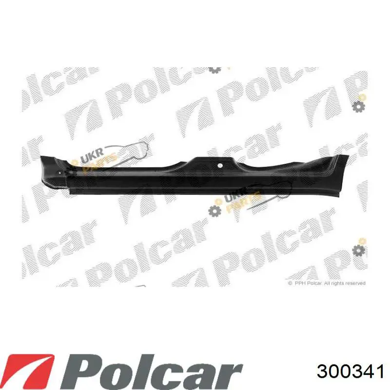 Поріг зовнішній лівий 3003412 Polcar