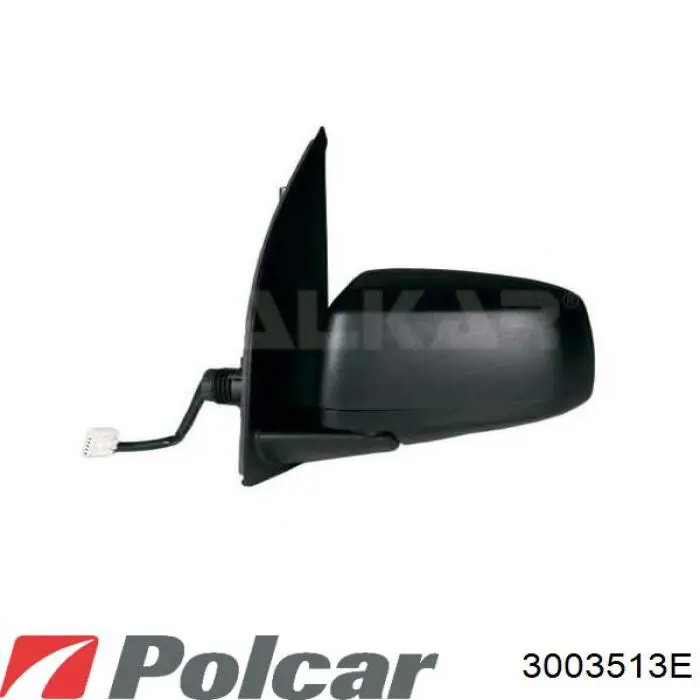 Накладка дзеркала заднього виду, ліва 3003513E Polcar