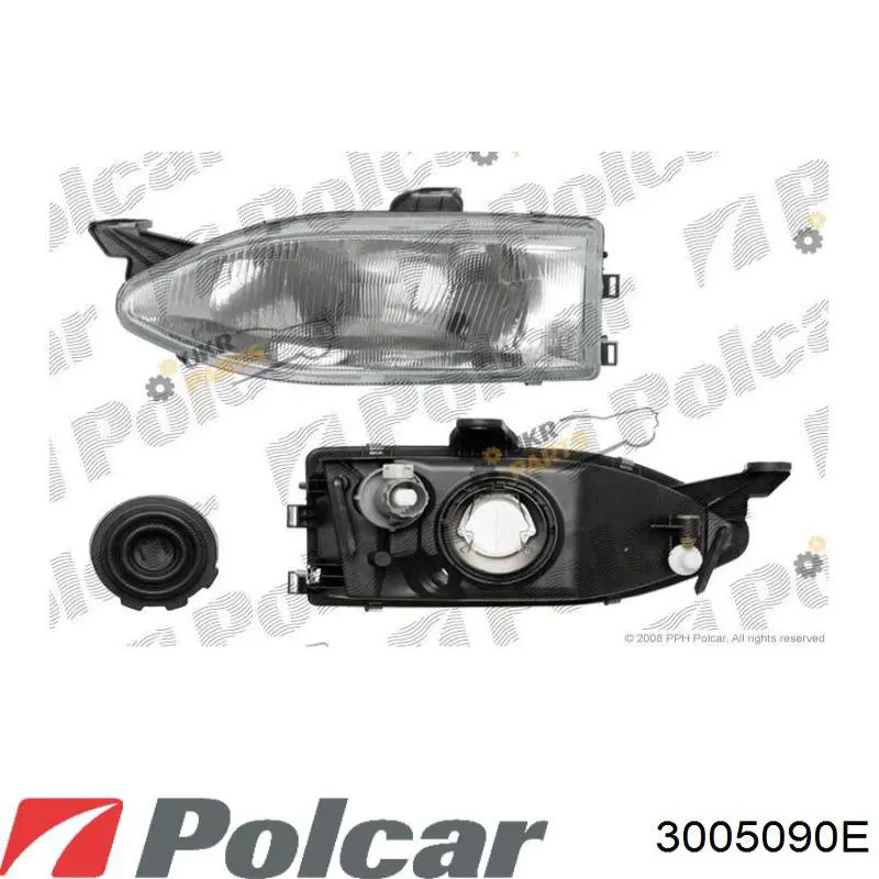 Фара ліва 3005090E Polcar