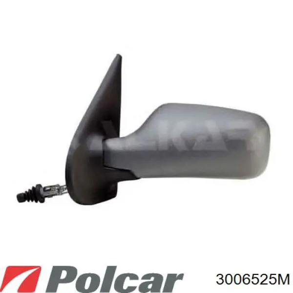 Праве бічне дзеркало Polcar 3006525M ціна, від 30.26 USD
