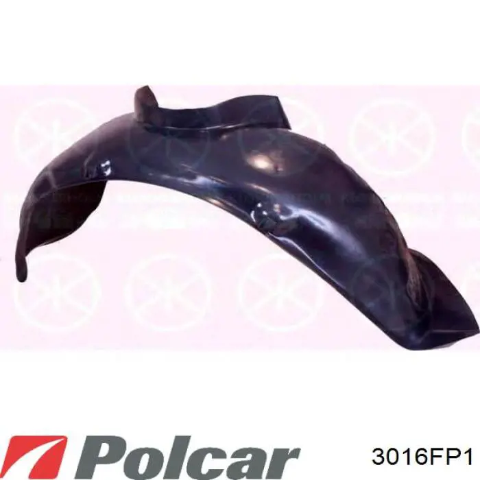 3016FP1 Polcar Підкрилок переднього крила, правий