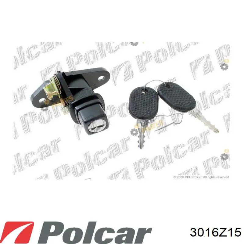 Купити 3016Z15 Polcar Лічинка замка багажника