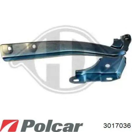 3017036 Polcar Завіс капота, лівий