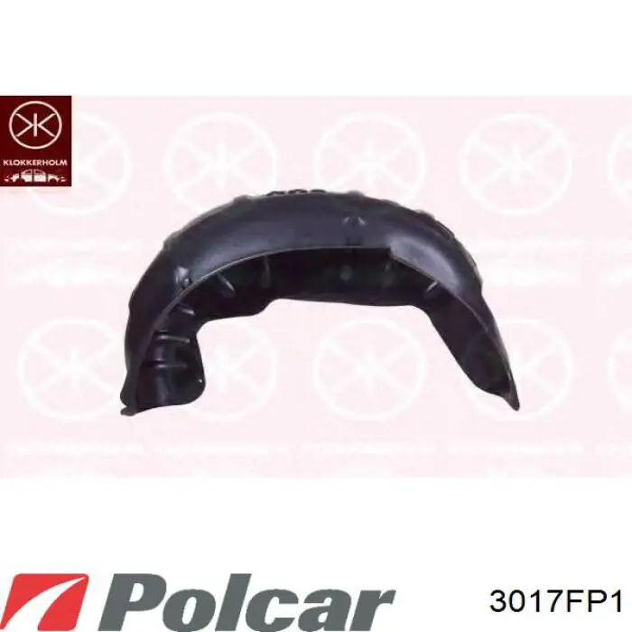 Підкрилок переднього крила, правий на Fiat Punto I 176