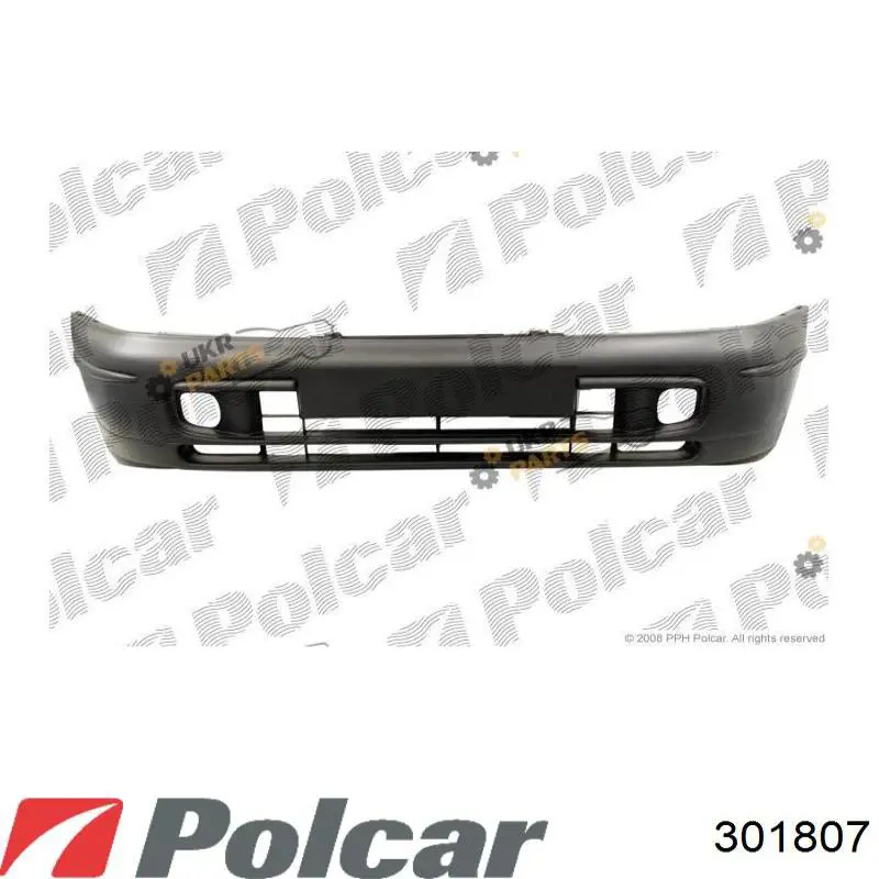Передній бампер 301807 Polcar