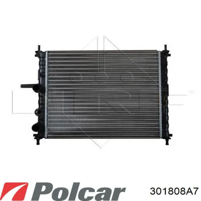 301808A7 Polcar радіатор охолодження двигуна