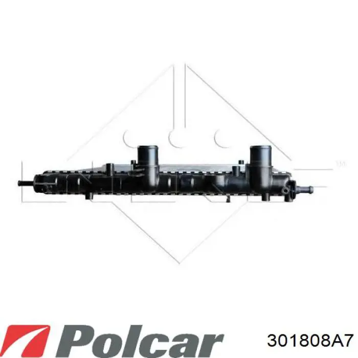 Радіатор 301808A7 Polcar