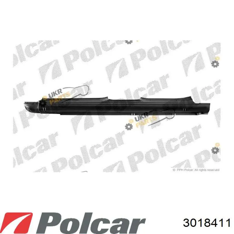 Поріг зовнішній лівий 3018411 Polcar