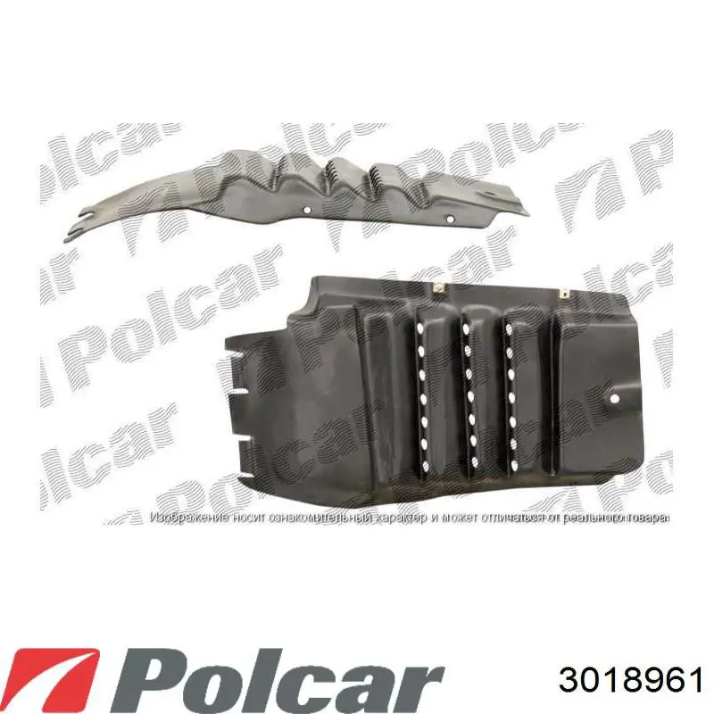 3018961 Polcar Буфер (бампер) задній