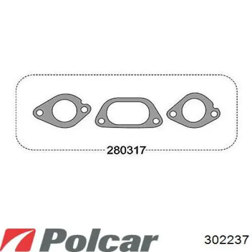 302237 Polcar Поперечний важіль
