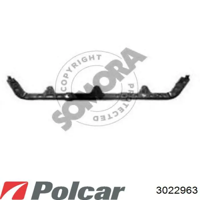 3022963 Polcar Балка бампера переднього