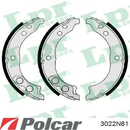 3022N81 Polcar Радіатор опалювача салону