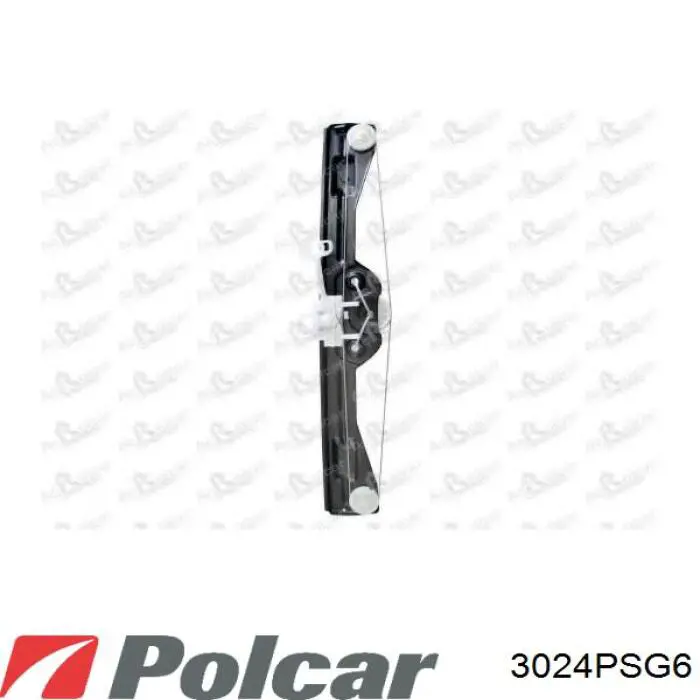 3024PSG6 Polcar механізм склопідіймача двері передньої, правої