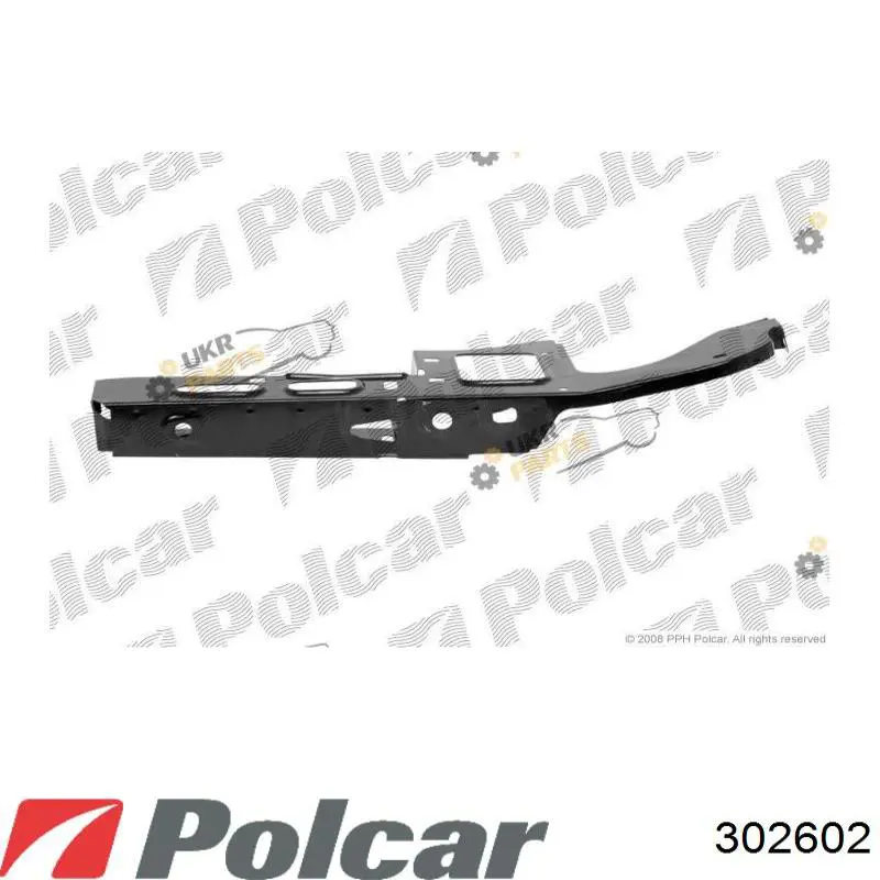 302602 Polcar Крило переднє праве