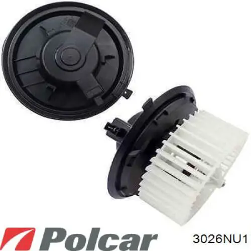 3026NU1 Polcar двигун вентилятора пічки (обігрівача салону)