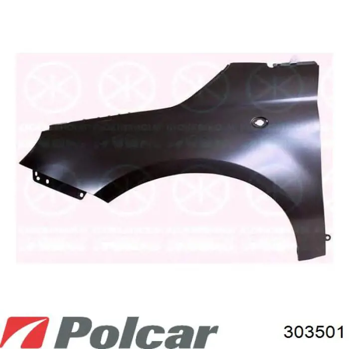 303501 Polcar Переднє ліве крило