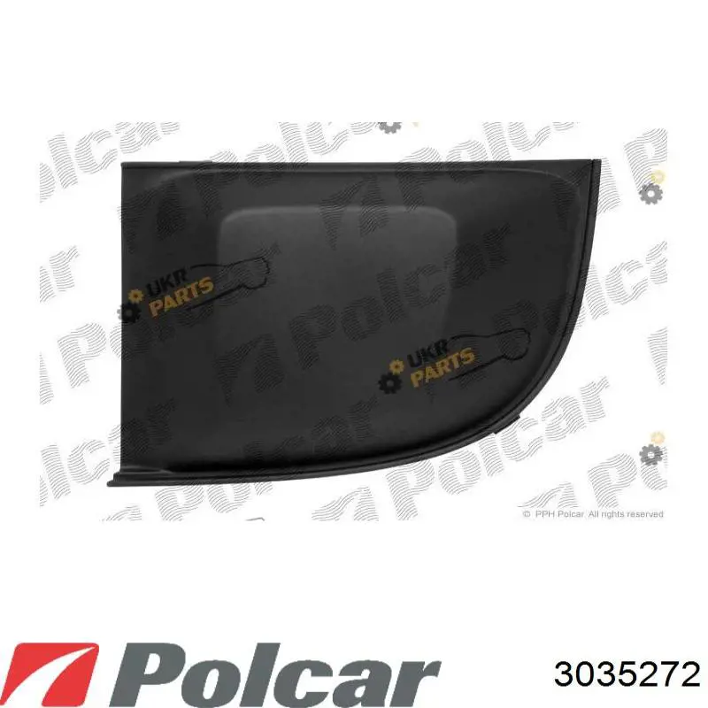 3035272 Polcar Решітка переднього бампера, права