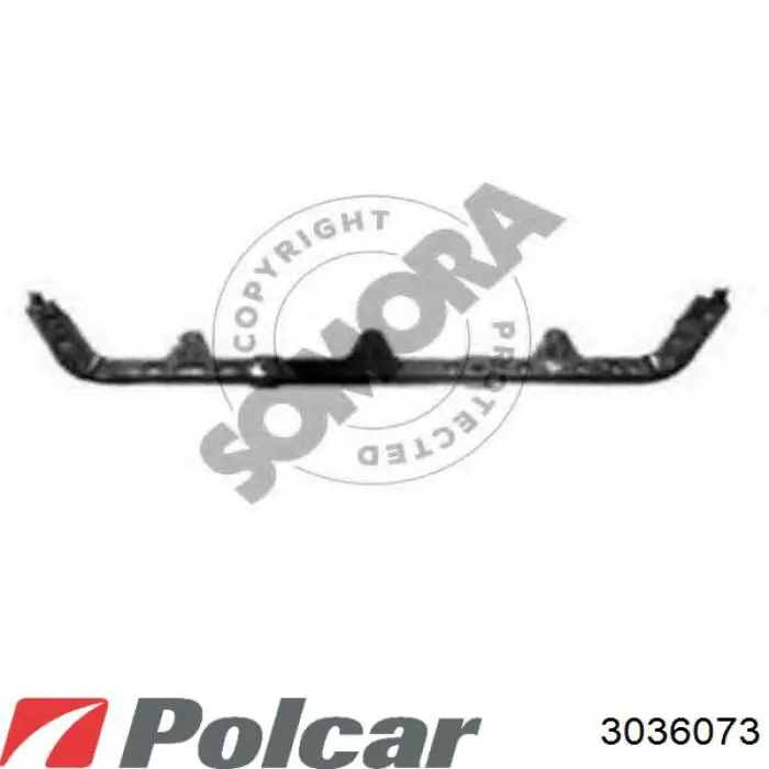 Купити 3036073 Polcar Буфер бампера переднього