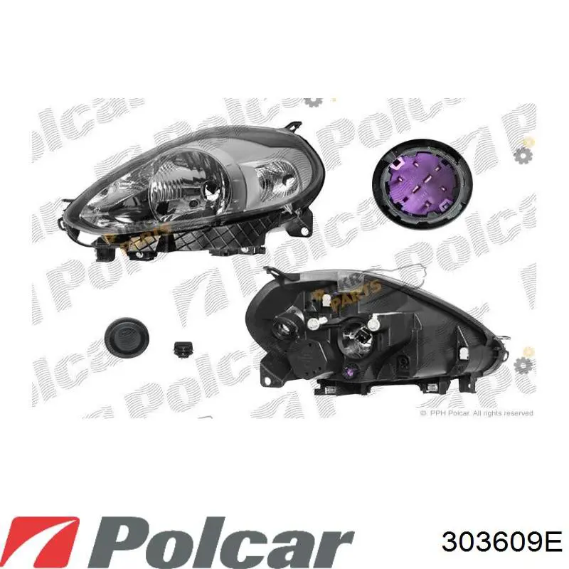 Фара дальнього світла в зборі Depo/Loro/Abakus 6611162LMLDEM1 ціна, від 120.64 USD
