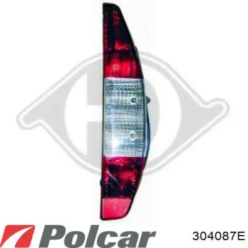 304087E Polcar ліхтар задній лівий
