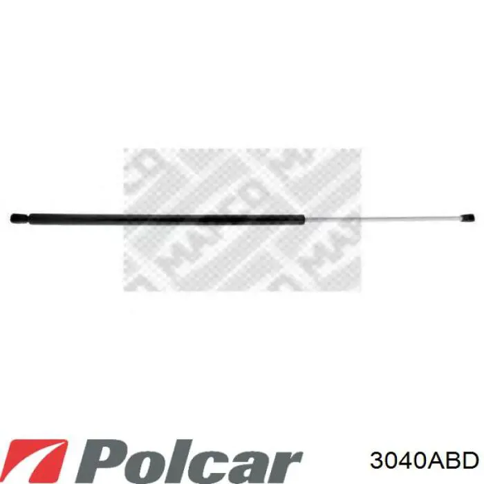 3040ABD Polcar Амортизатор кришки багажника / двері 3/5-ї задньої