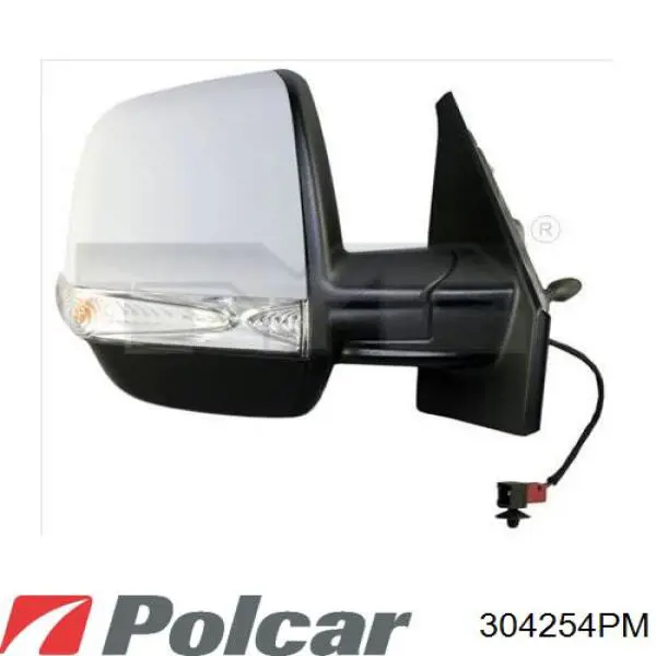 Накладка лівого бокового дзеркала Polcar 304254PM ціна, від 12.89 USD