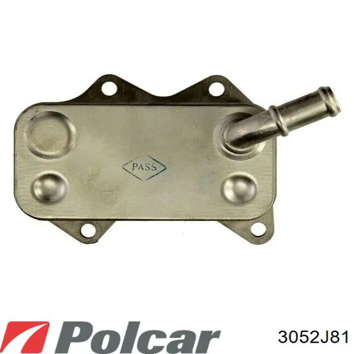 Купити 3052J81 Polcar Радіатор интеркуллера