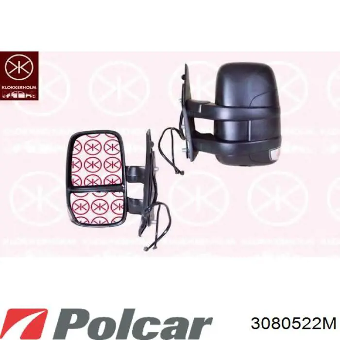 735517068 Fiat/Alfa/Lancia Праве дзеркало заднього виду
